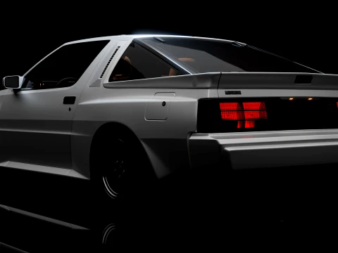 MitsubishiStarionESI-R 3D Modell