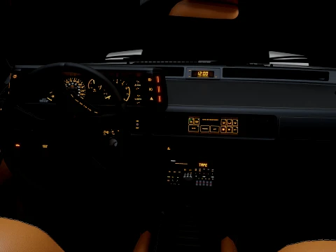 MitsubishiStarionESI-R 3D Modell
