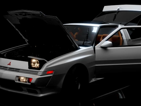 MitsubishiStarionESI-R 3D Modell