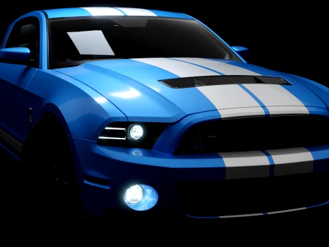 ShelbyGT5002013 Modello 3D