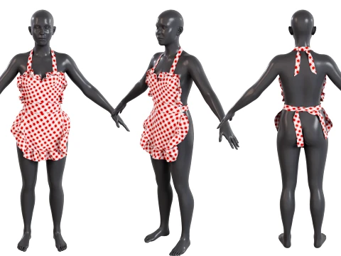 Apron Modello 3D