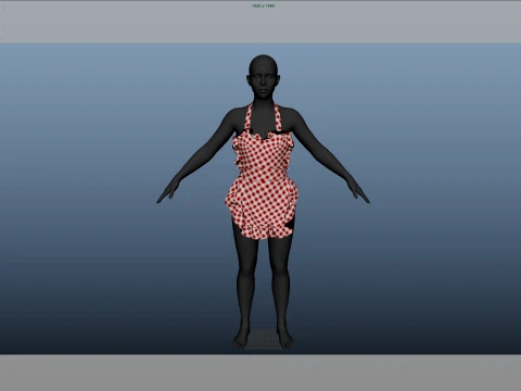 Apron 3D Model