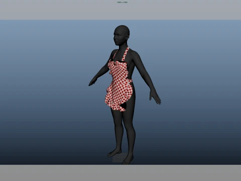 Apron 3D Model