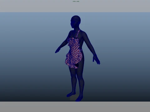 Apron 3D Model
