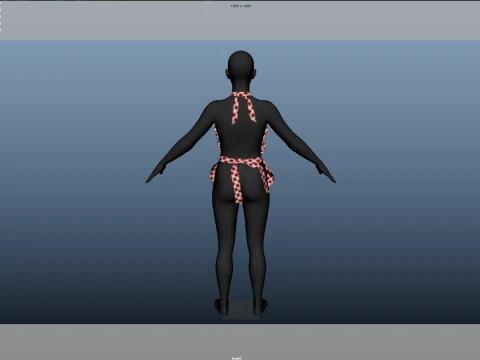 Apron 3D Model