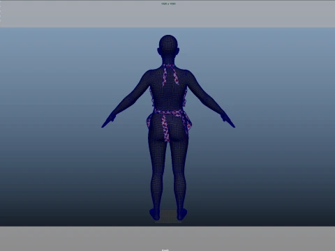 Apron 3D Model