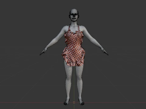 Apron 3D Model