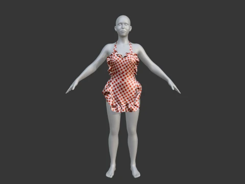 Apron 3D Model