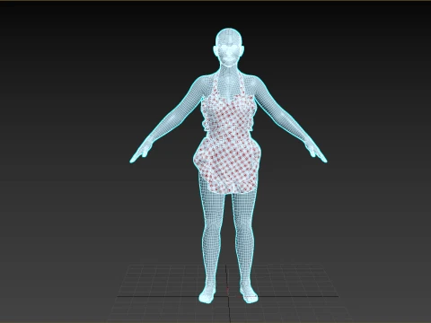 Apron 3D Model