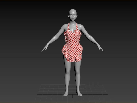 Apron 3D Model