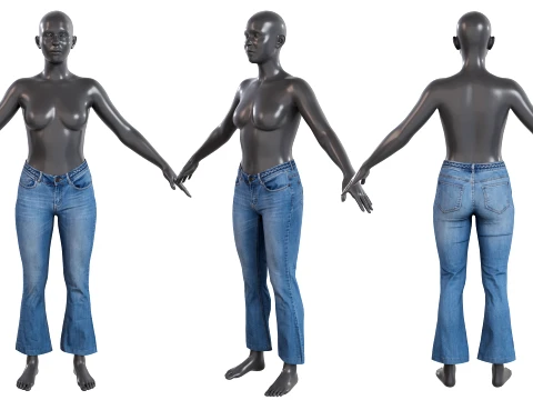 Jeans Modello 3D