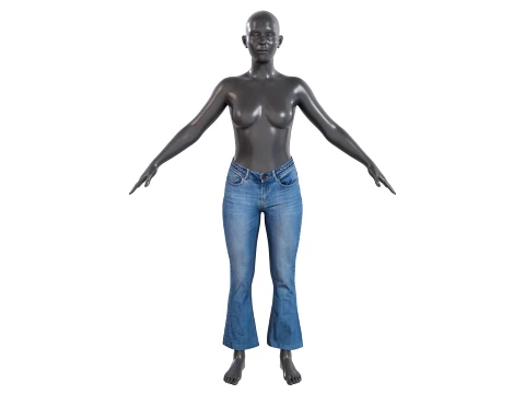 Jeans 3D Model