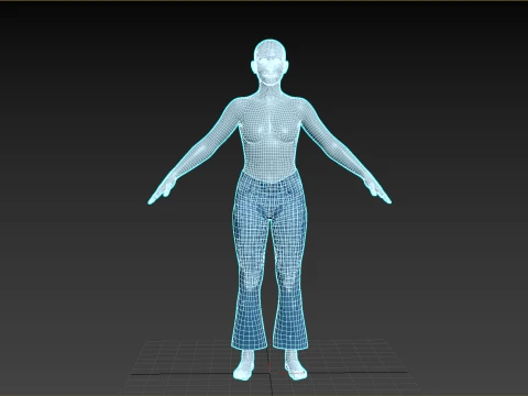 Jeans 3D Model