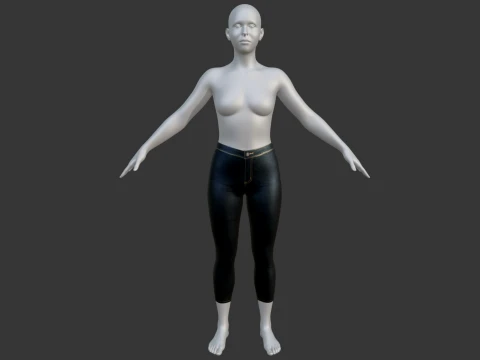 Jeans 3D Model
