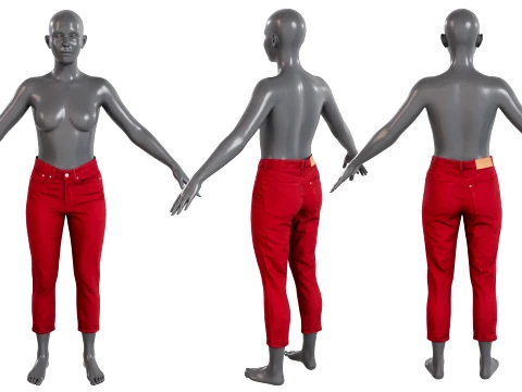 Jeans Modello 3D