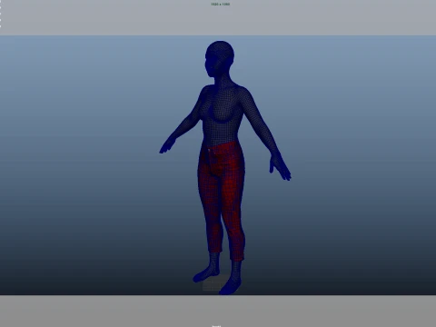 Jeans 3D Model
