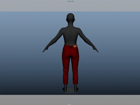 Jeans 3D Model