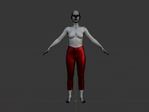 Jeans 3D Model