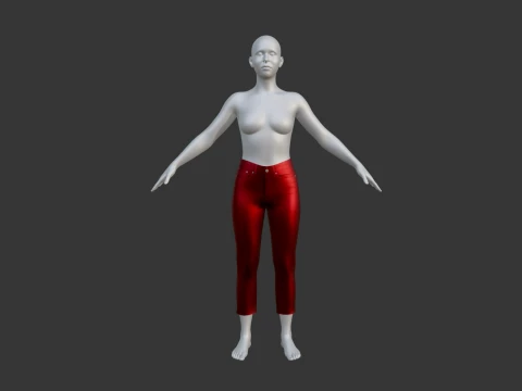 Jeans 3D Model