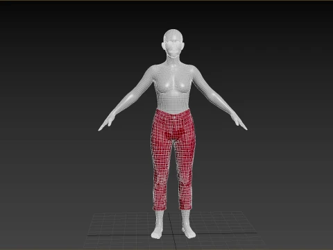 Jeans 3D Model