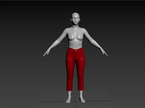 Jeans 3D Model