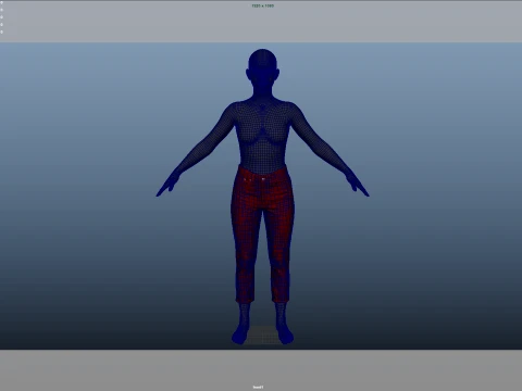 Jeans 3D Model