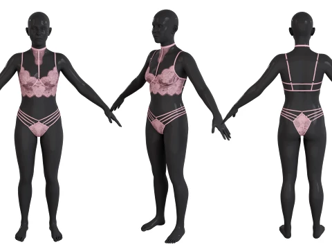 Lingerie Modello 3D