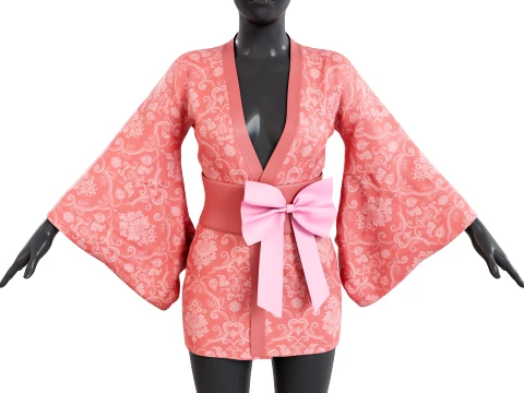 Mini Kimono 3D Модель