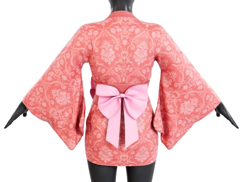 Mini Kimono 3D Модель