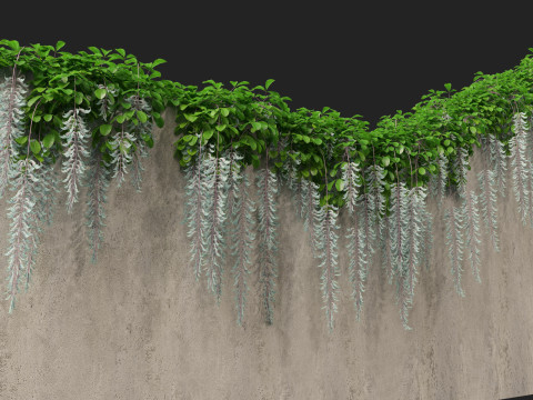 HighpolyLow Poly Strongylodon macrobotrys - jade vine Modello 3D
