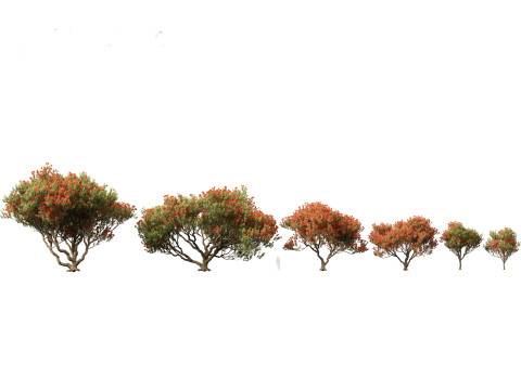 Spring Blossoms Pack 10 3D Model