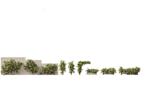 Climbing Cascading Wonders Pack 32 3D Model