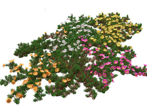 Climbing Cascading Wonders Pack 32 3D Model