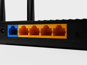Smart Router TP-LINK Archer A64 WiFi Ethernet 3D Model
