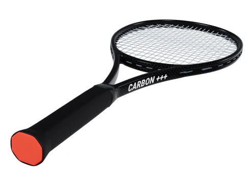 Tennisracket - Zwarte koolstofvezel 3D Model