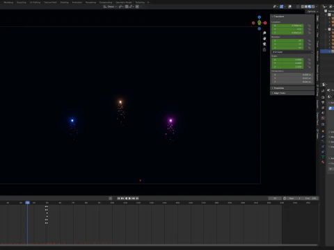 Liquidificador de fogos de artif&iacute;cio Eevee pr&oacute;ximo Modelo 3D
