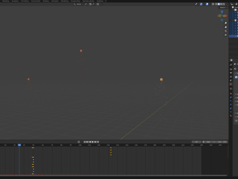Fireworks Blender Eevee Next Modelo 3D