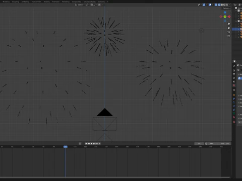 Liquidificador de fogos de artif&iacute;cio Eevee pr&oacute;ximo Modelo 3D