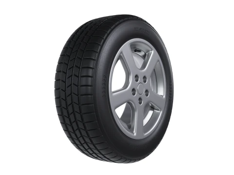 Tire all-season 205 R17 95T 3D Model