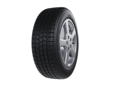 Tire all-season 205 R17 95T Modèle 3D