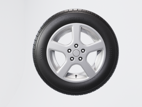 Tire all-season 205 R17 95T Modèle 3D