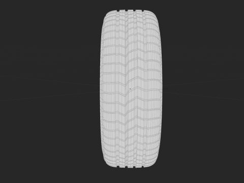 Tire all-season 205 R17 95T Modèle 3D