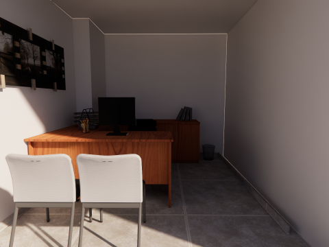 Desk furniture for desk 3D Model