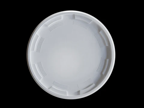 Bucket paint plastic High quality 3D Model