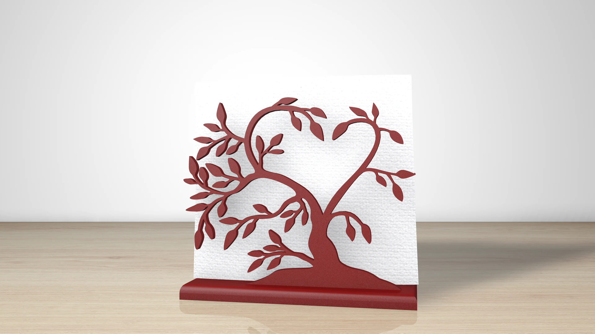 Elegant Olive Tree Napkin Holder Customizable 3D Printed Table Dcor for Restaurants Hotels 3D Print Model .c4d .max .obj .3ds .fbx .stl .blend 