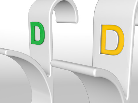 Hanger Bathroom 3D print model letter D 3D print model 3D प्रिंट मॉडल