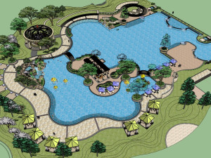 Green Eco-Park 3D Model