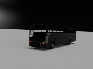 ZEDONE BUS HIGH QUALITY 3D MODEL 3D Модель
