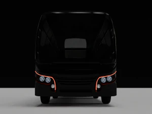 ZEDONE BUS HIGH QUALITY 3D MODEL 3D Model