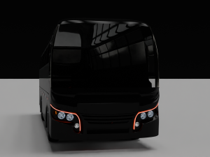 ZEDONE BUS HIGH QUALITY 3D MODEL 3D Модель
